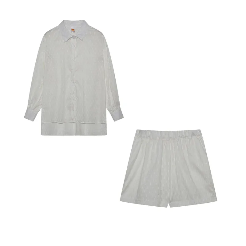 Eliza - Light and Airy Top and Shorts Ensemble
