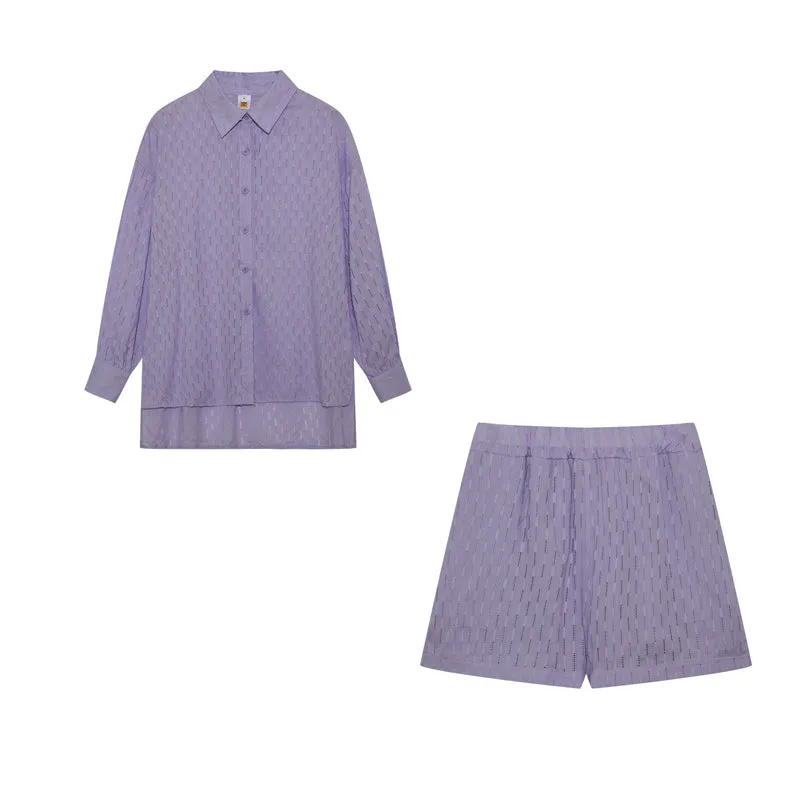 Eliza - Light and Airy Top and Shorts Ensemble