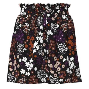 Ella - Black Orange Purple Floral