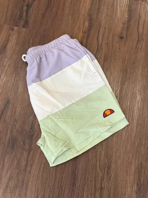 Ellesse Cielo Swim Shorts Lavender/Off White/Green