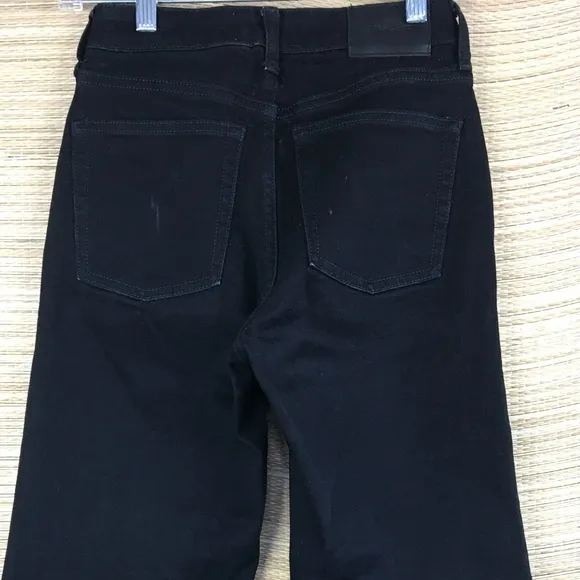 EVERLANE The Button-Fly Wide-Leg Jean In Black Size 23