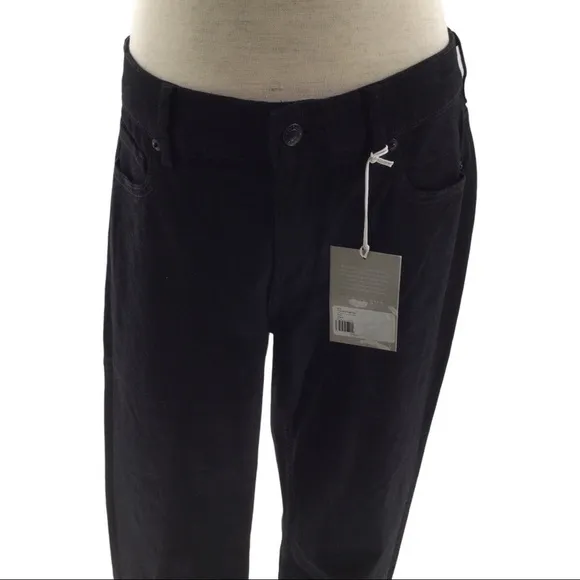 Everlane The Mid Rise Skinny Black Jeans