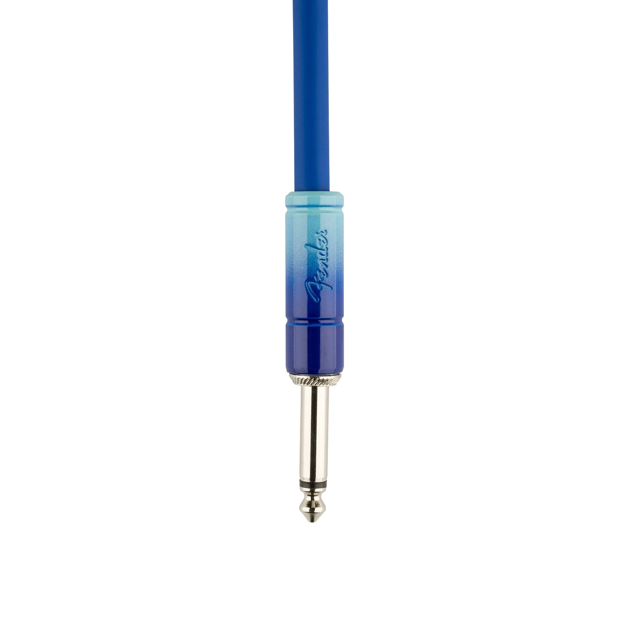 Fender Ombre Series Instrument Cable, 10 ft Straight/Straight, Belair Blue