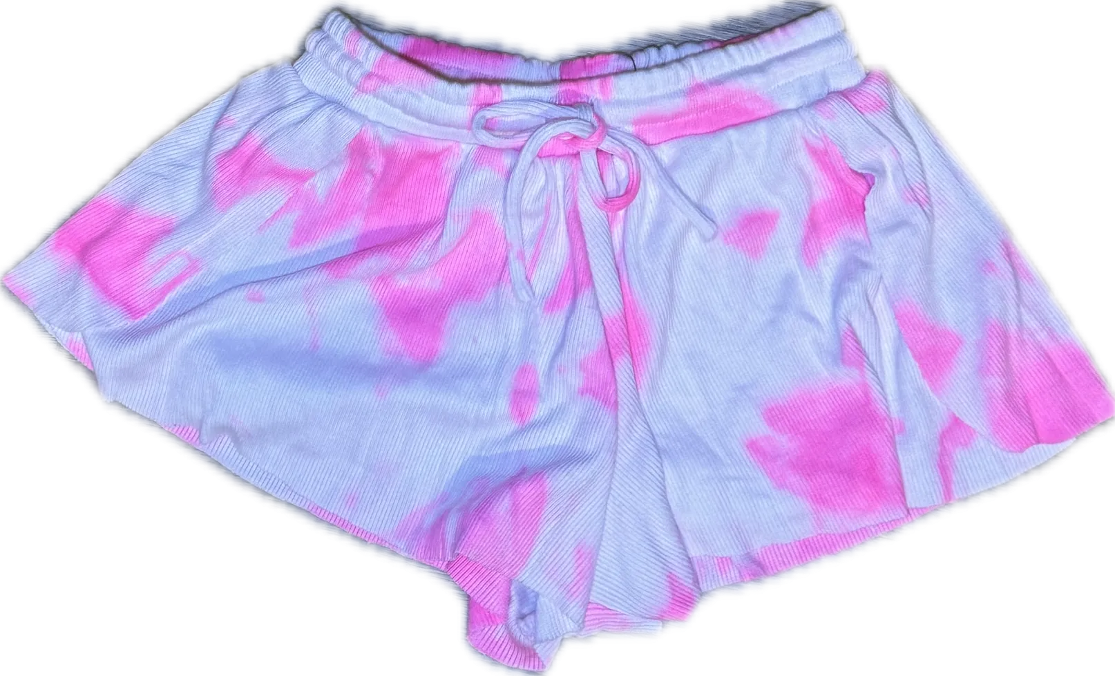 FLOWERS BY ZOE- Pink Tie Dye Shorts