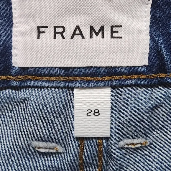 FRAME Denim Le High N Tight Taper Size 28 Stearnlee Wash