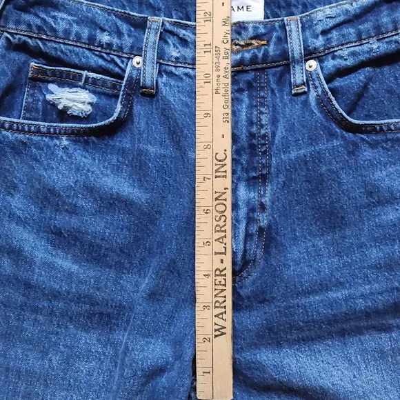 FRAME Denim Le High N Tight Taper Size 28 Stearnlee Wash