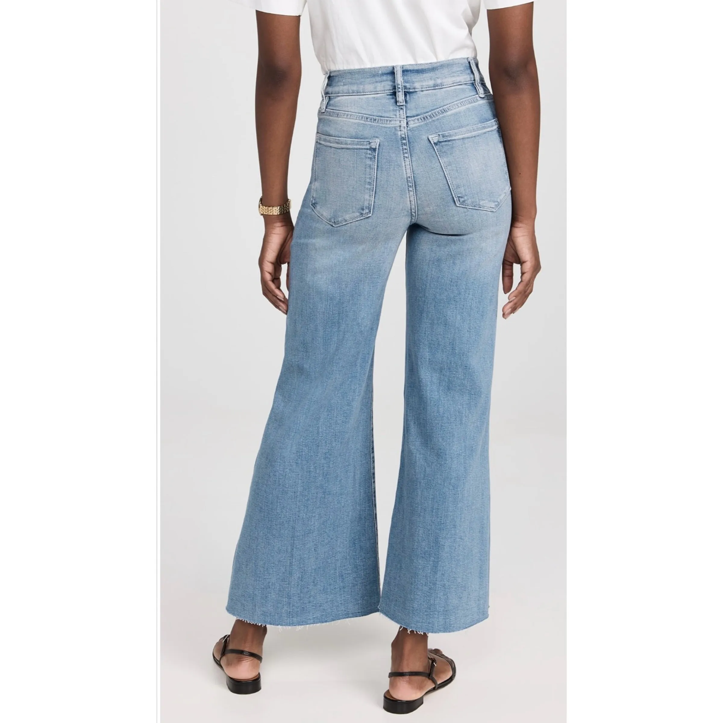 FRAME Le Palazzo Crop Jeans Size 32