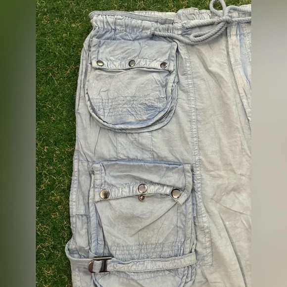 Free People Moon Bay Parachute Shorts ~ Size Large ~ NWOT
