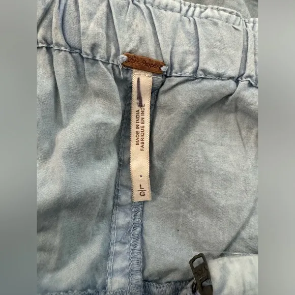 Free People Moon Bay Parachute Shorts ~ Size Large ~ NWOT