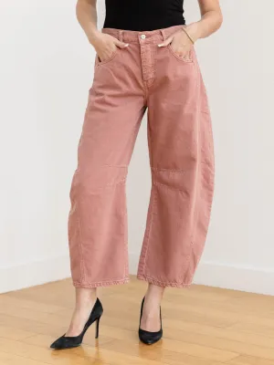 Free People Sunsetter Good Luck Mid Rise Barrel