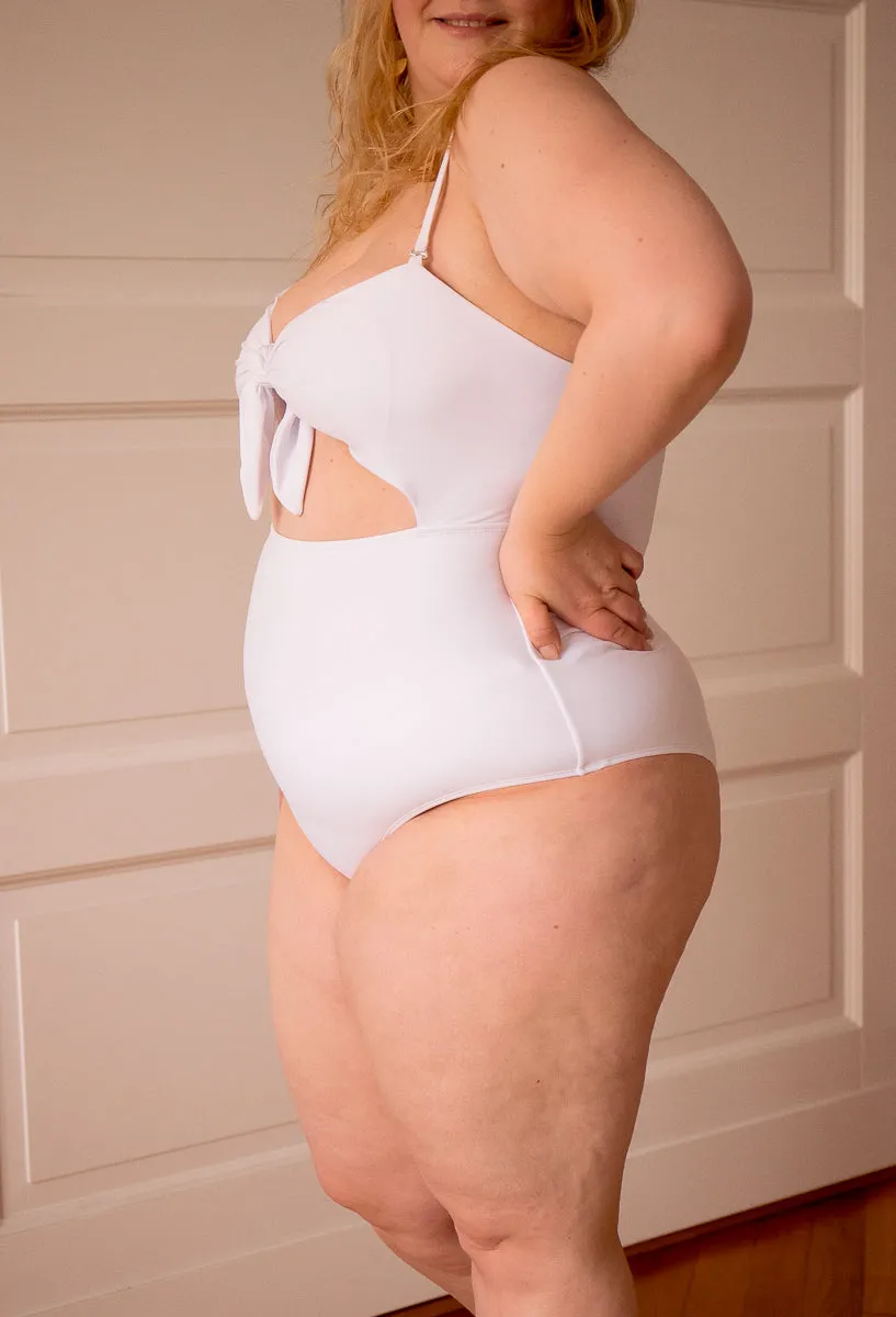 FRONT-TIE ONE-PIECE by aava