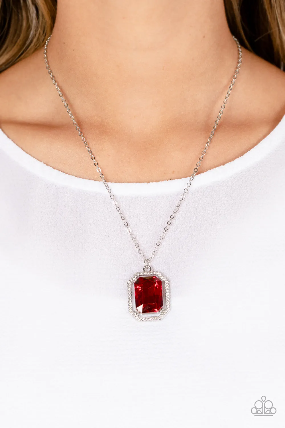 Galloping Gala - Red Necklace
