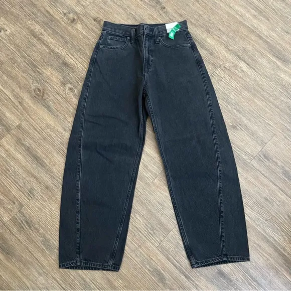 Gap High Rise Barrel Jeans Sz 2P