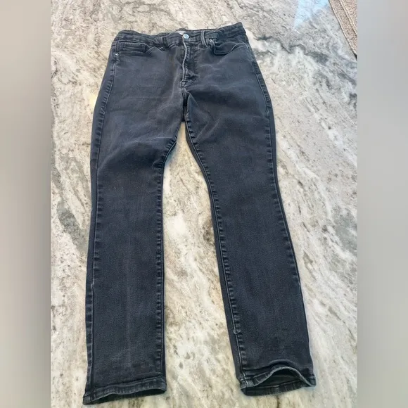 Good American black denim jeans size 14-18