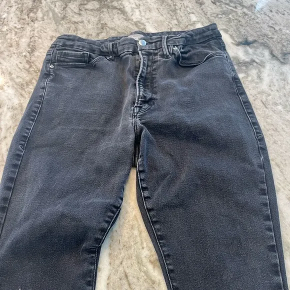 Good American black denim jeans size 14-18