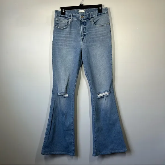 Good American flare jeans size 12/31