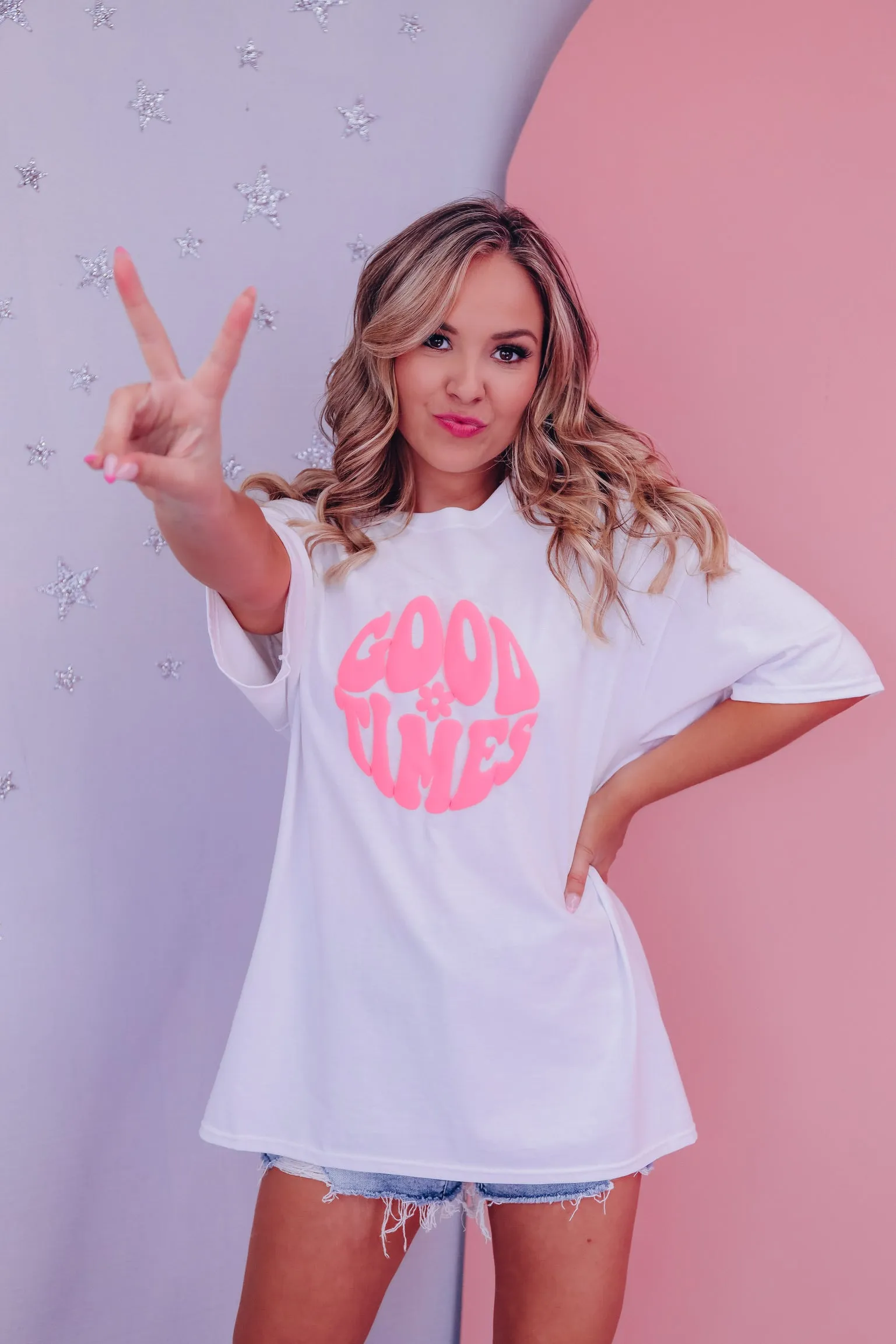 Good Times Graphic Tee - White