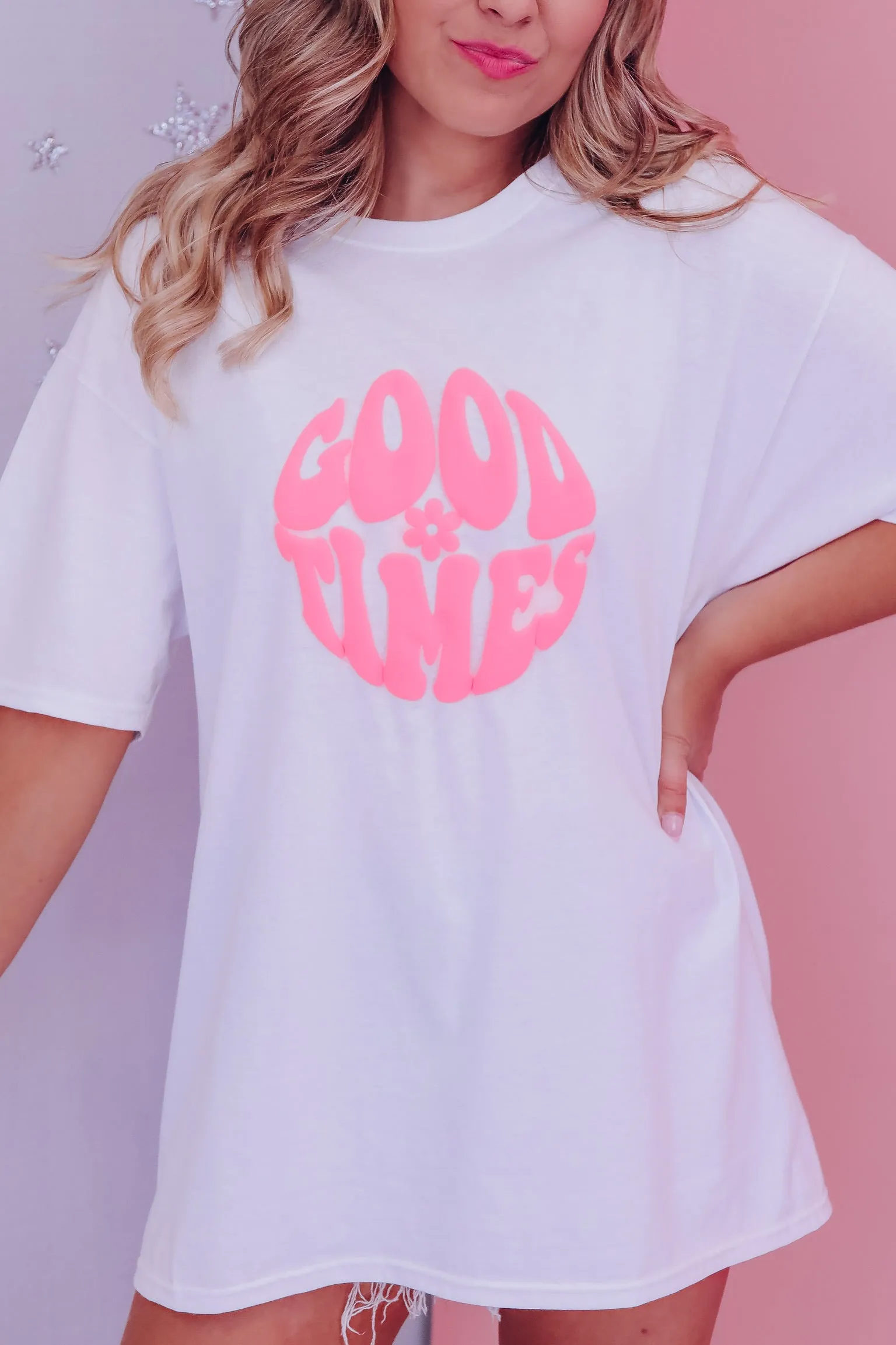 Good Times Graphic Tee - White