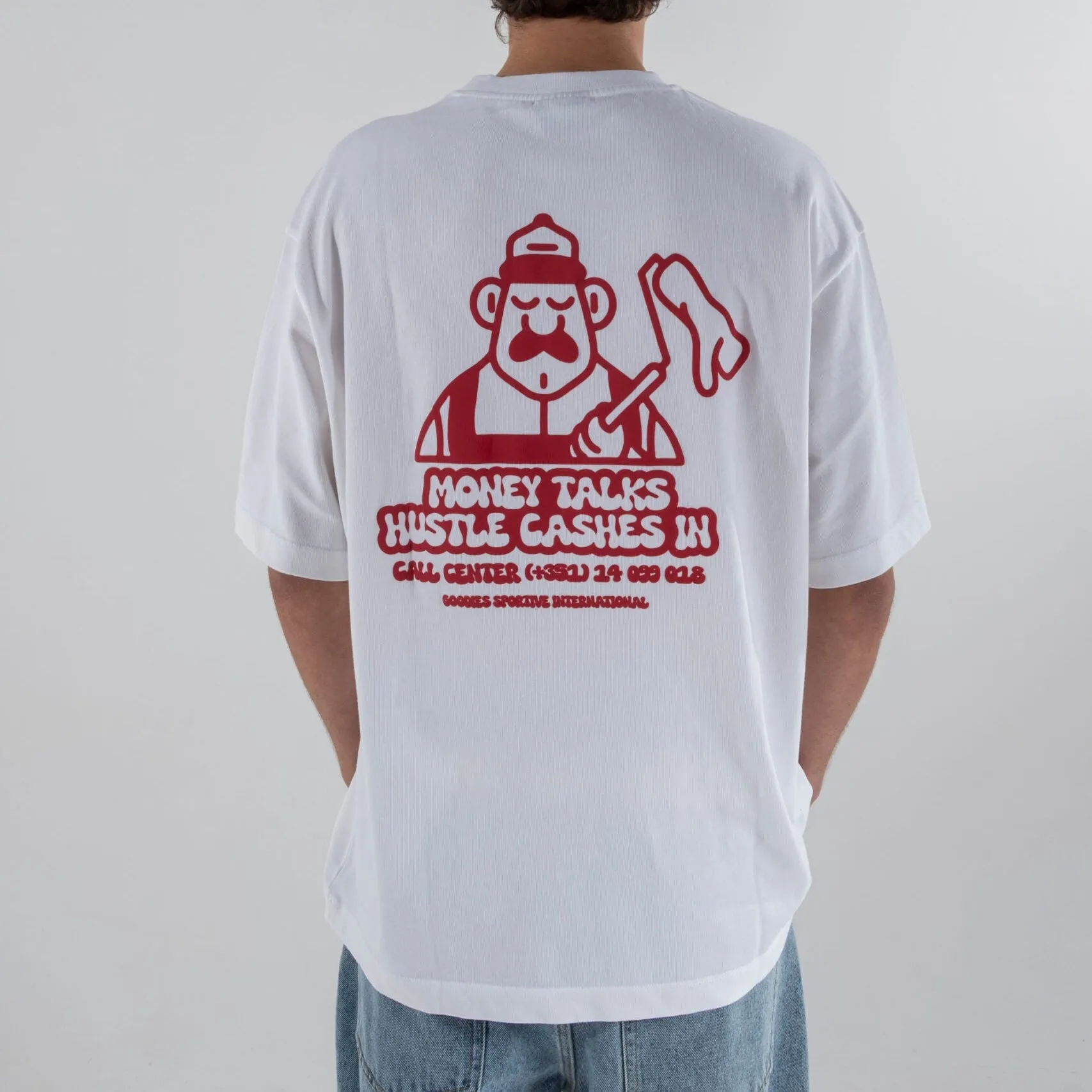 Goodies Sportive Money Talks Tee White