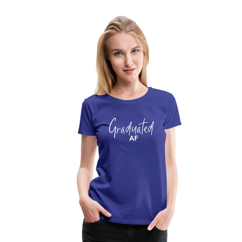 Graduated AF Women’s Premium T-Shirt (CK1577)