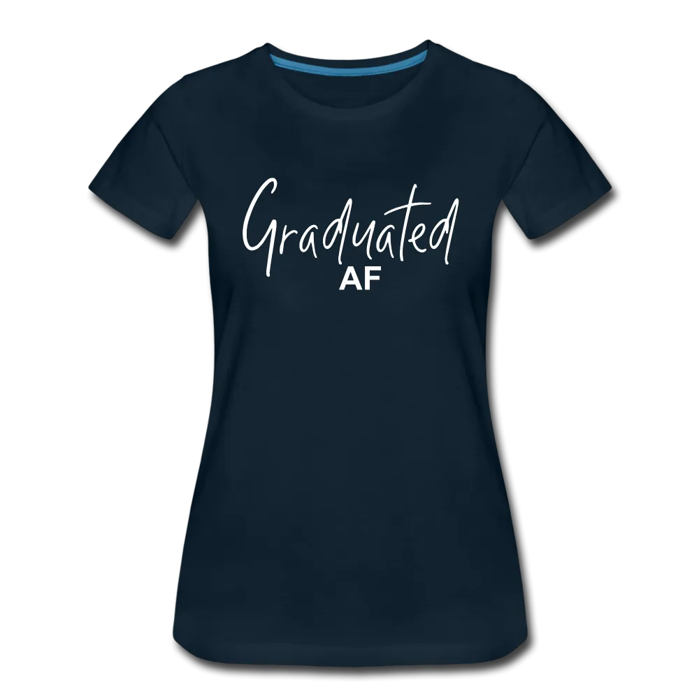Graduated AF Women’s Premium T-Shirt (CK1577)