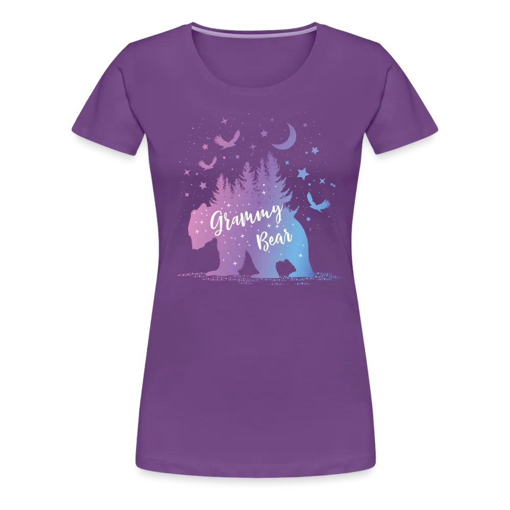 Grammy Bear Women’s Premium T-Shirt (KS1032)