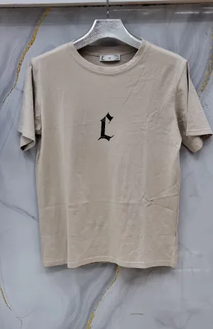 Graphic Print Short-Sleeved T-Shirt with T