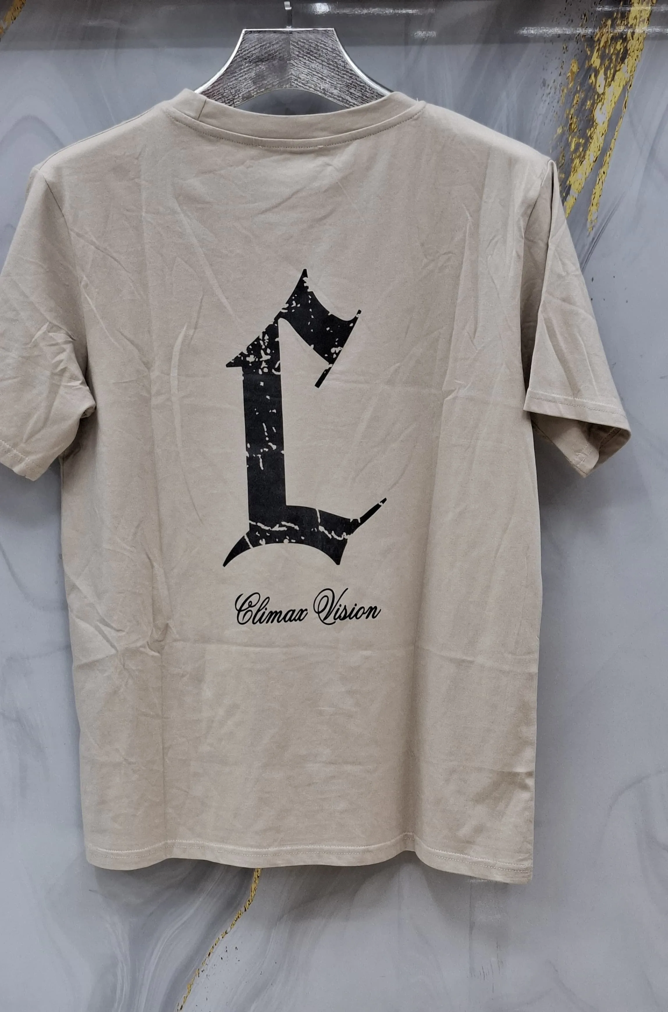 Graphic Print Short-Sleeved T-Shirt with T