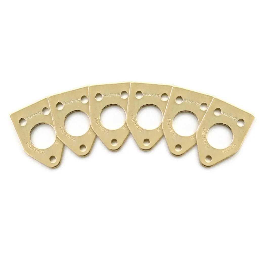 GraphTech Ratio Plate For 90 Degree Screw Hole ~ Gold
