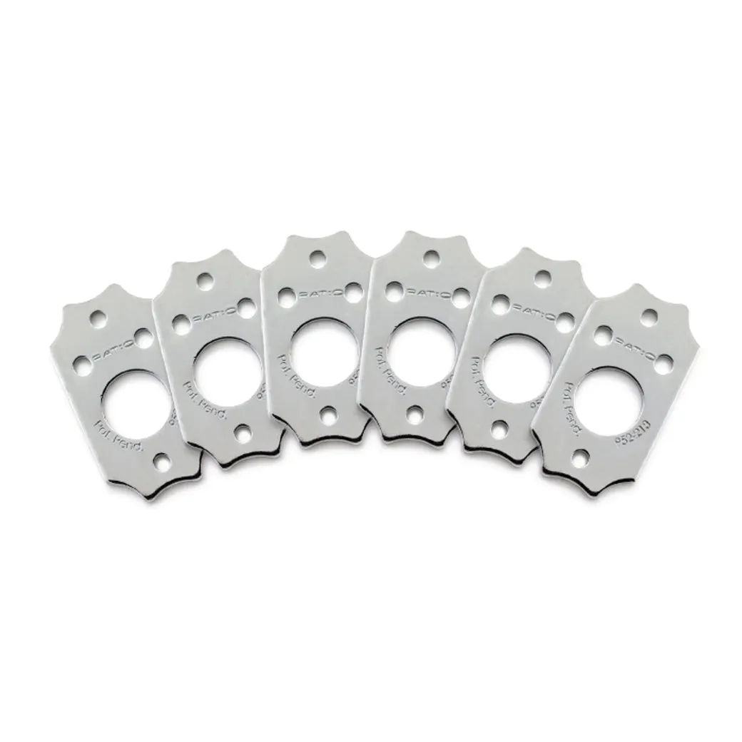 GraphTech Ratio Plate For Gibson Style Screw Hole ~ Chrome