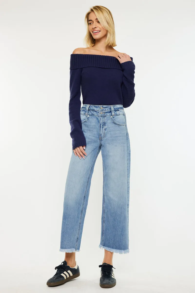 Gretchen Ultra High Rise Wide Leg Jeans