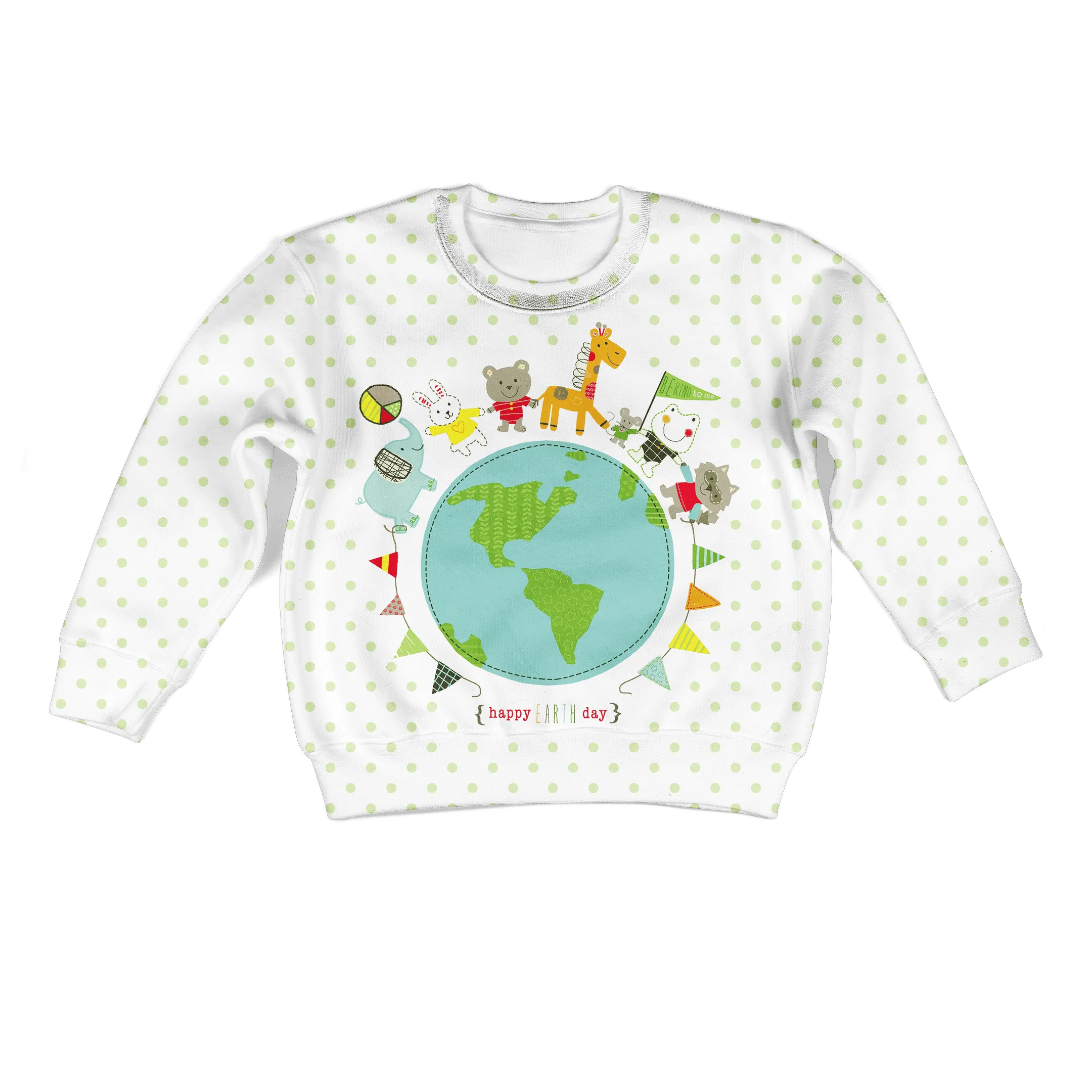 Happy earth day Kid Custom Cosplay Hoodies Apparel