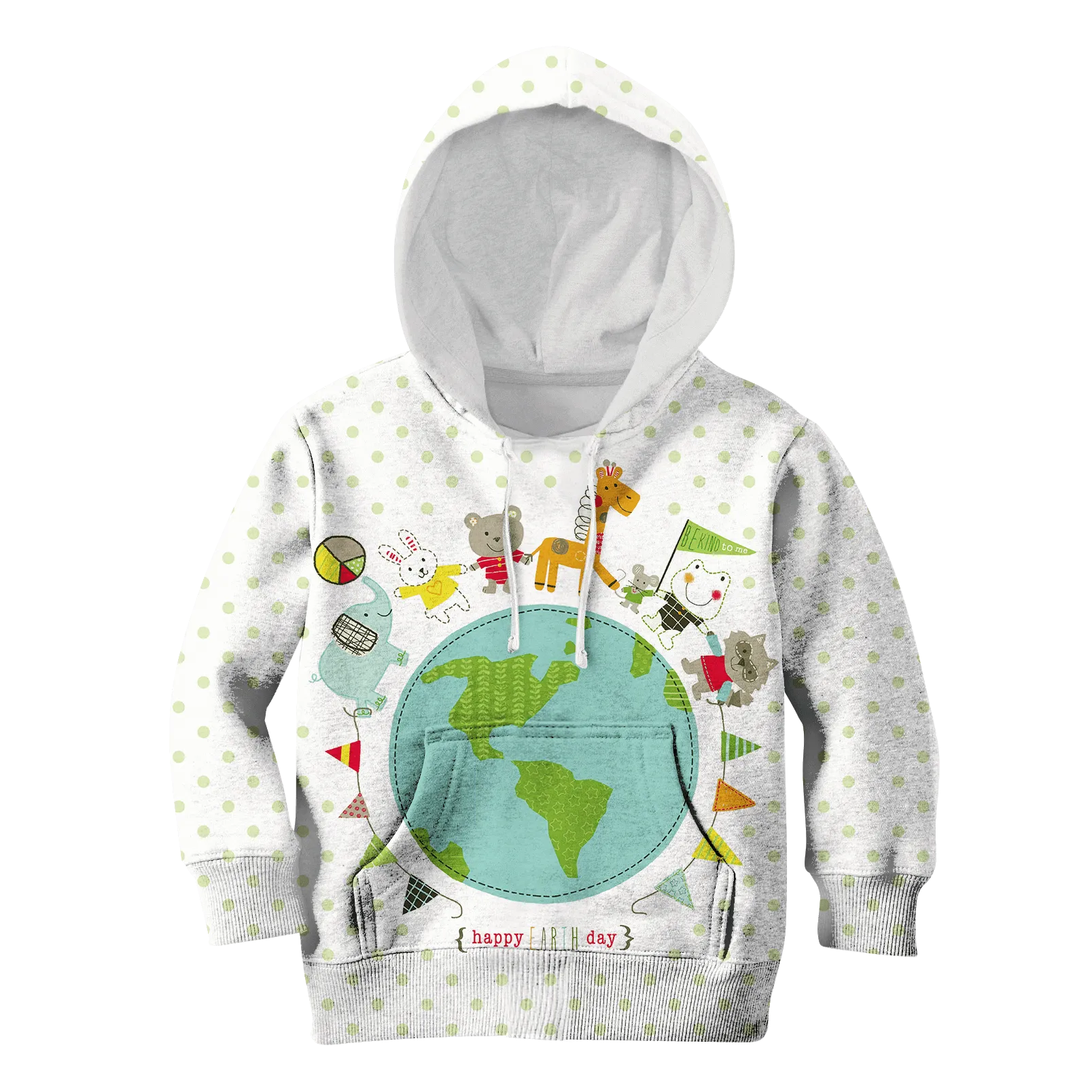 Happy earth day Kid Custom Cosplay Hoodies Apparel