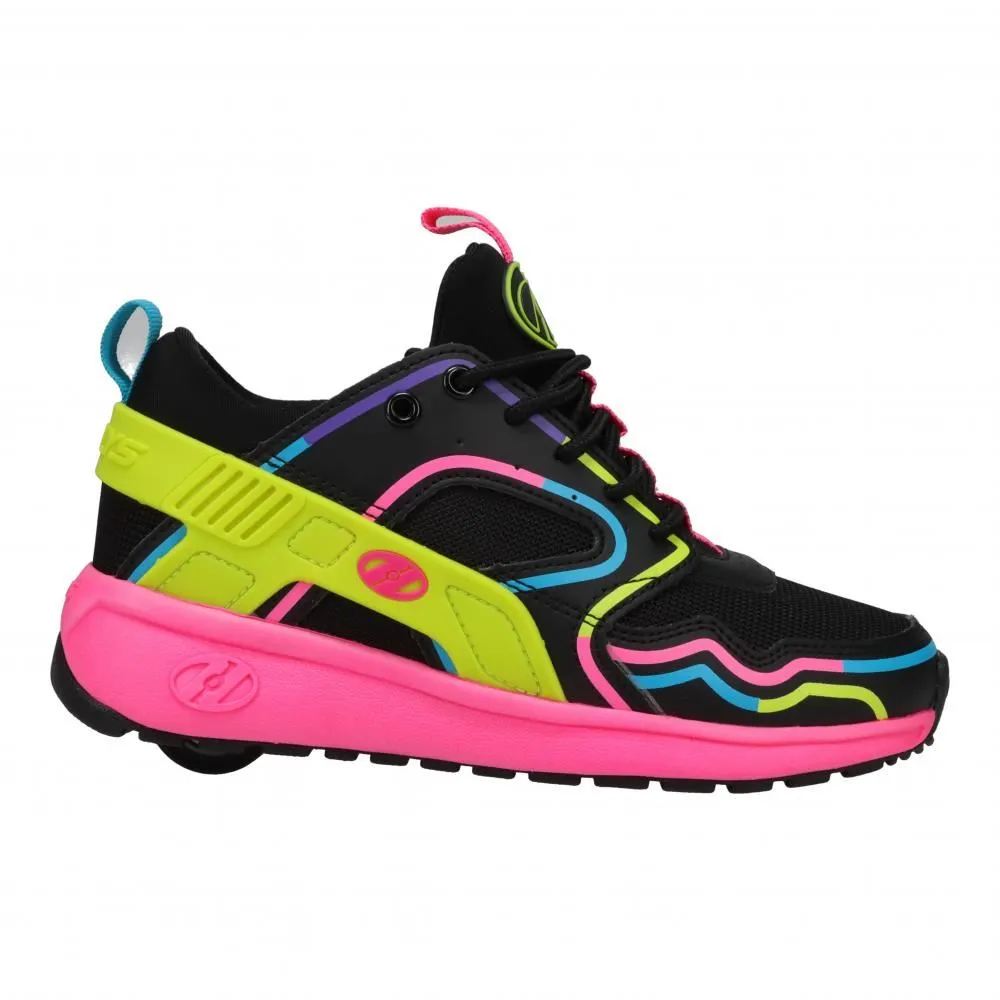 Heelys Force Smooth - Blk / Pink / Yellow