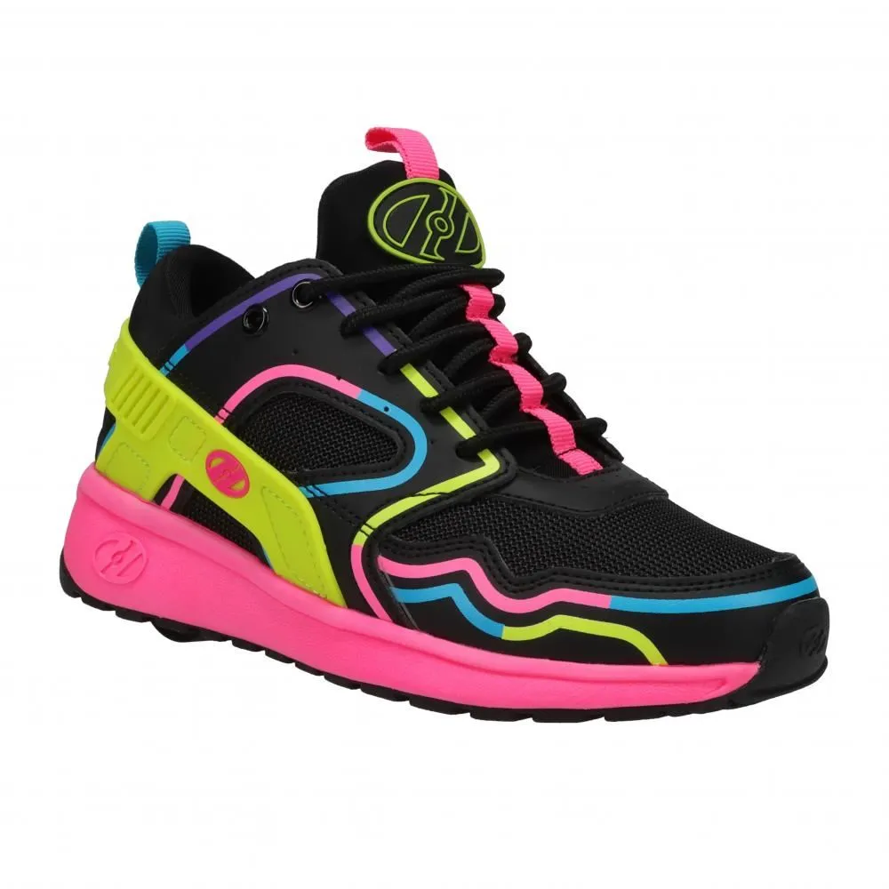 Heelys Force Smooth - Blk / Pink / Yellow