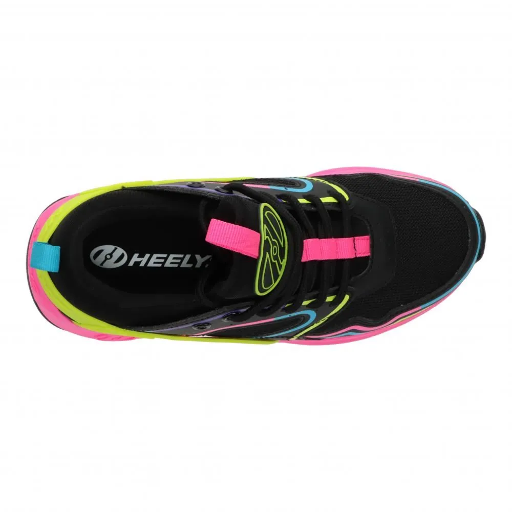Heelys Force Smooth - Blk / Pink / Yellow