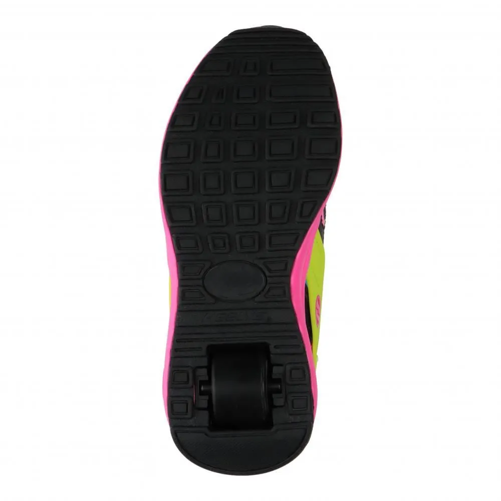 Heelys Force Smooth - Blk / Pink / Yellow