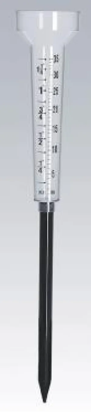 HG4765962 Rain Gauge w/Stake Clear Bios