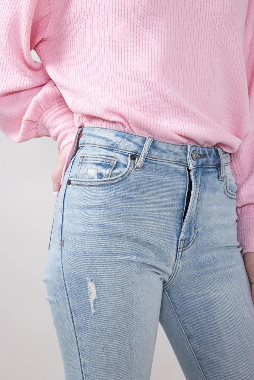Hidden High Rise Bootcut Jeans for Women | HD3214BT-LT