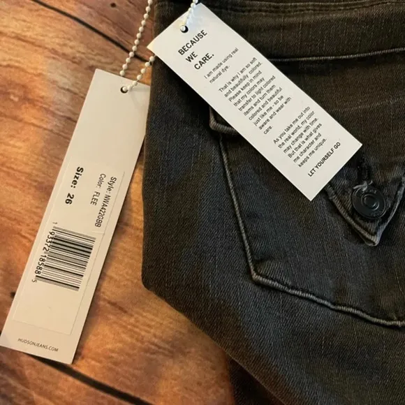 HUDSON Jeans Collin Skinny Ankle Jeans, Size 26