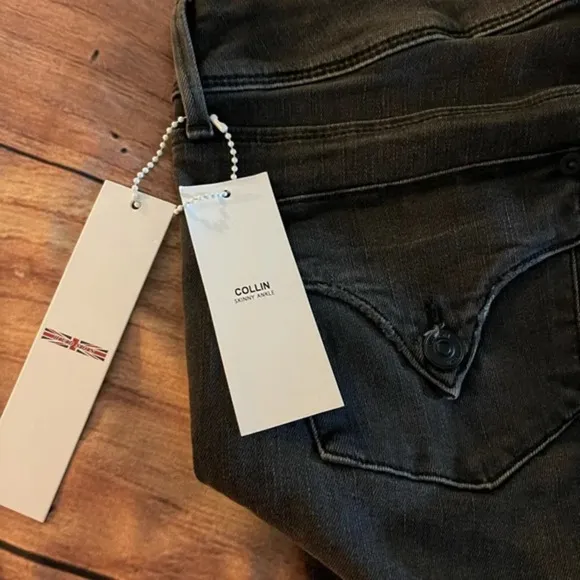 HUDSON Jeans Collin Skinny Ankle Jeans, Size 26