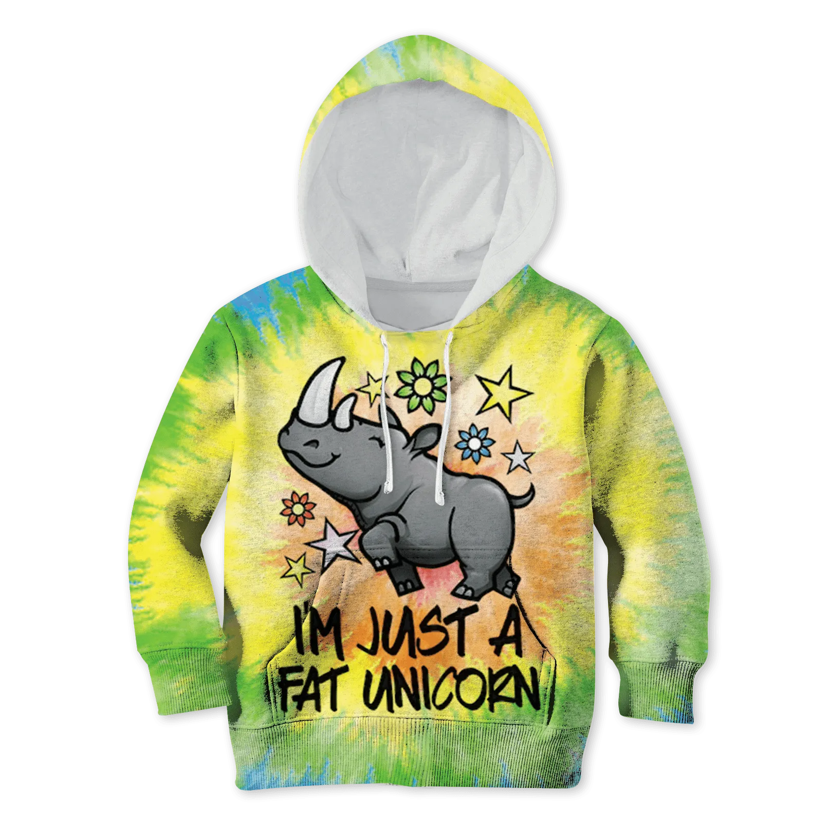 I am just a fat unicorn Kid Custom Cosplay Hoodies Apparel