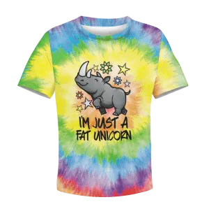 I am just a fat unicorn Kid Custom Cosplay Hoodies Apparel