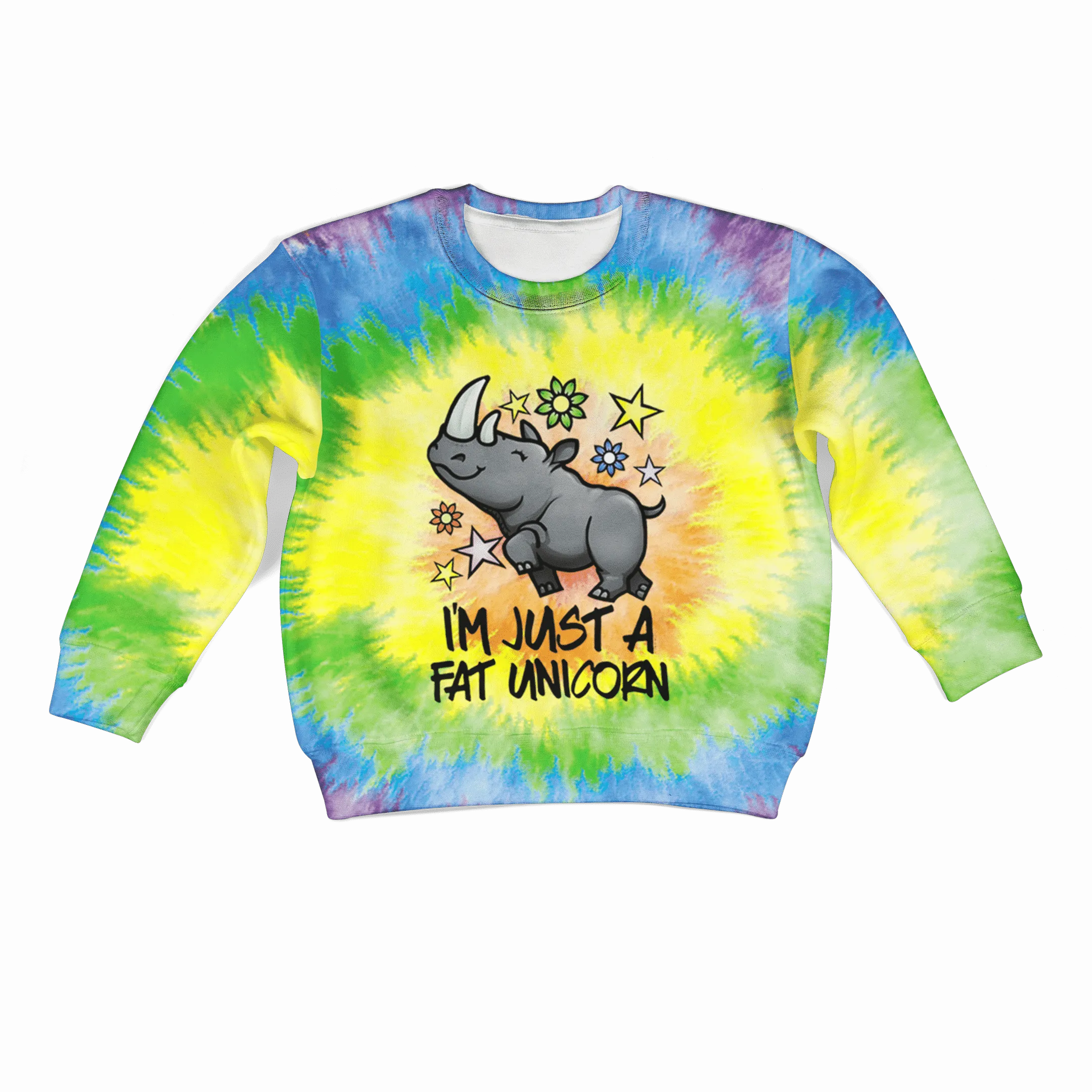 I am just a fat unicorn Kid Custom Cosplay Hoodies Apparel