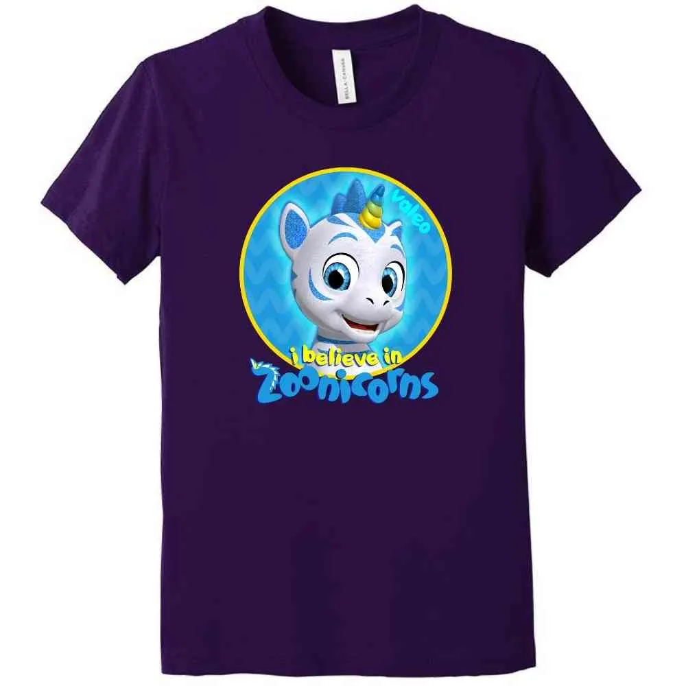 I Believe In Zoonicorns, Valeo, Youth Tee
