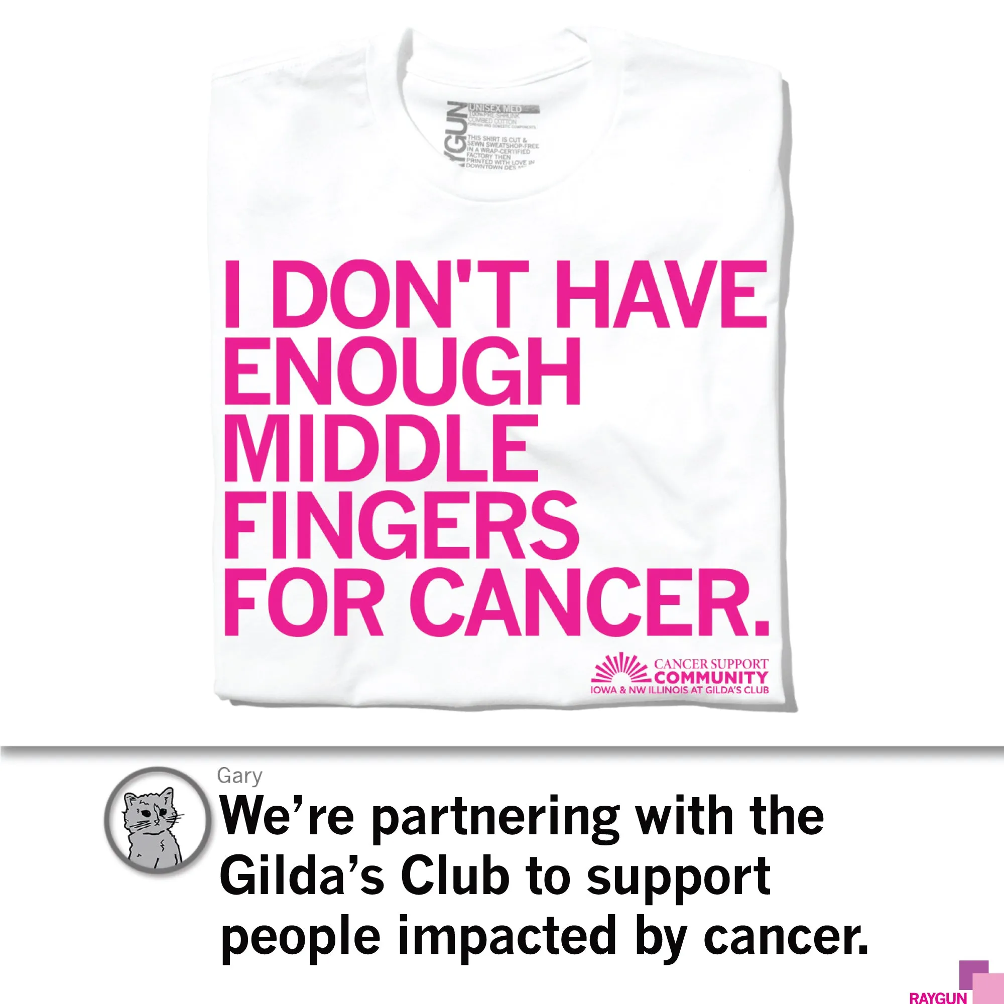 I Don't Have Enough Middle Fingers for Cancer