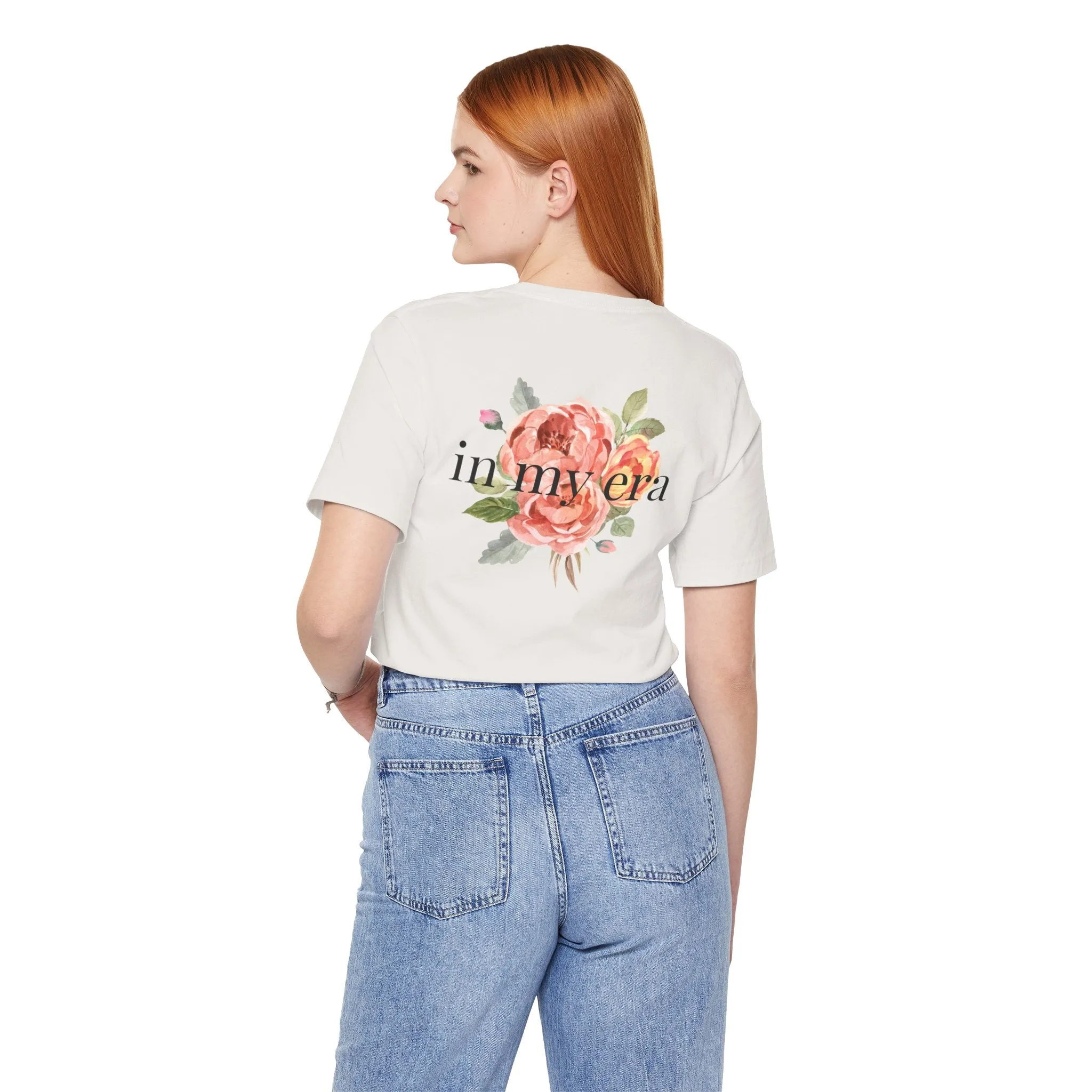 In My Era Orange Floral Tee