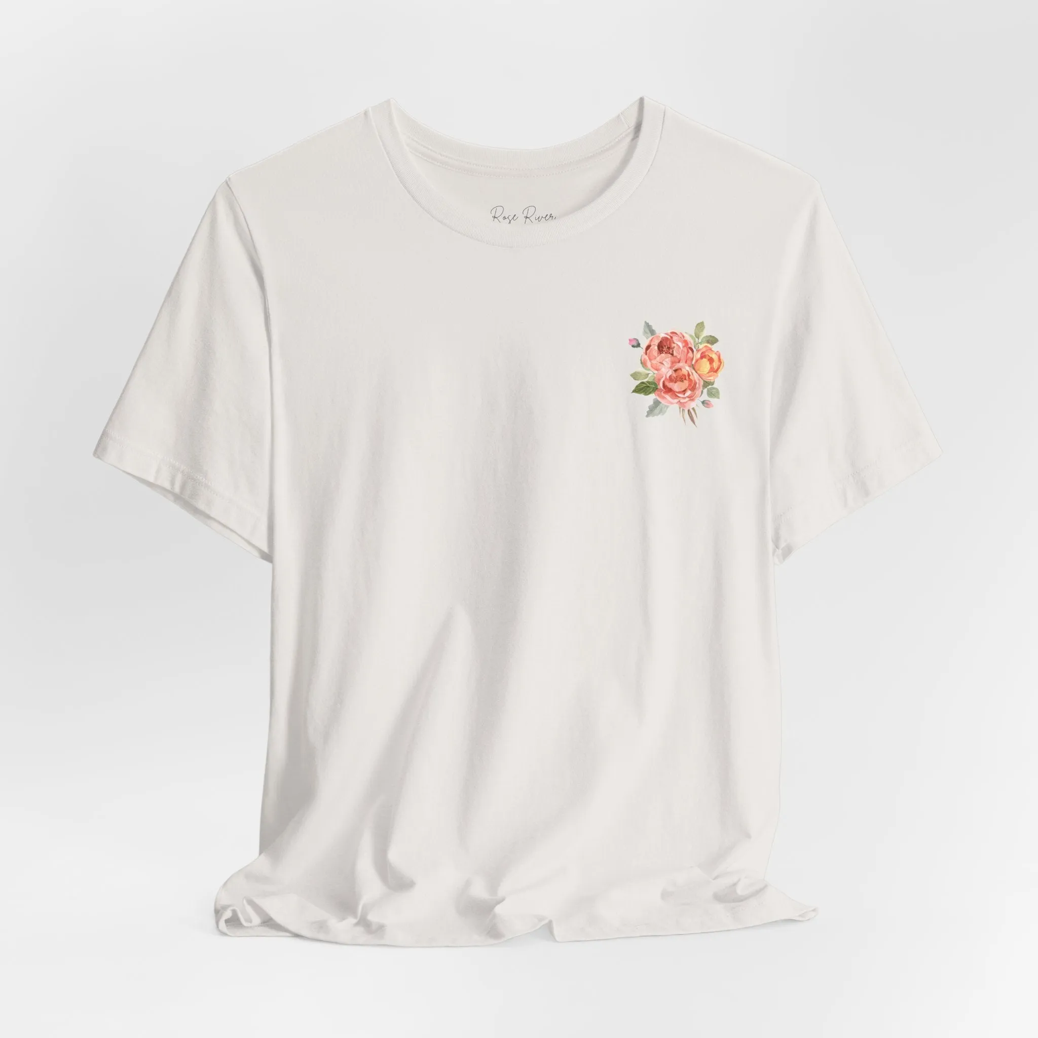 In My Era Orange Floral Tee