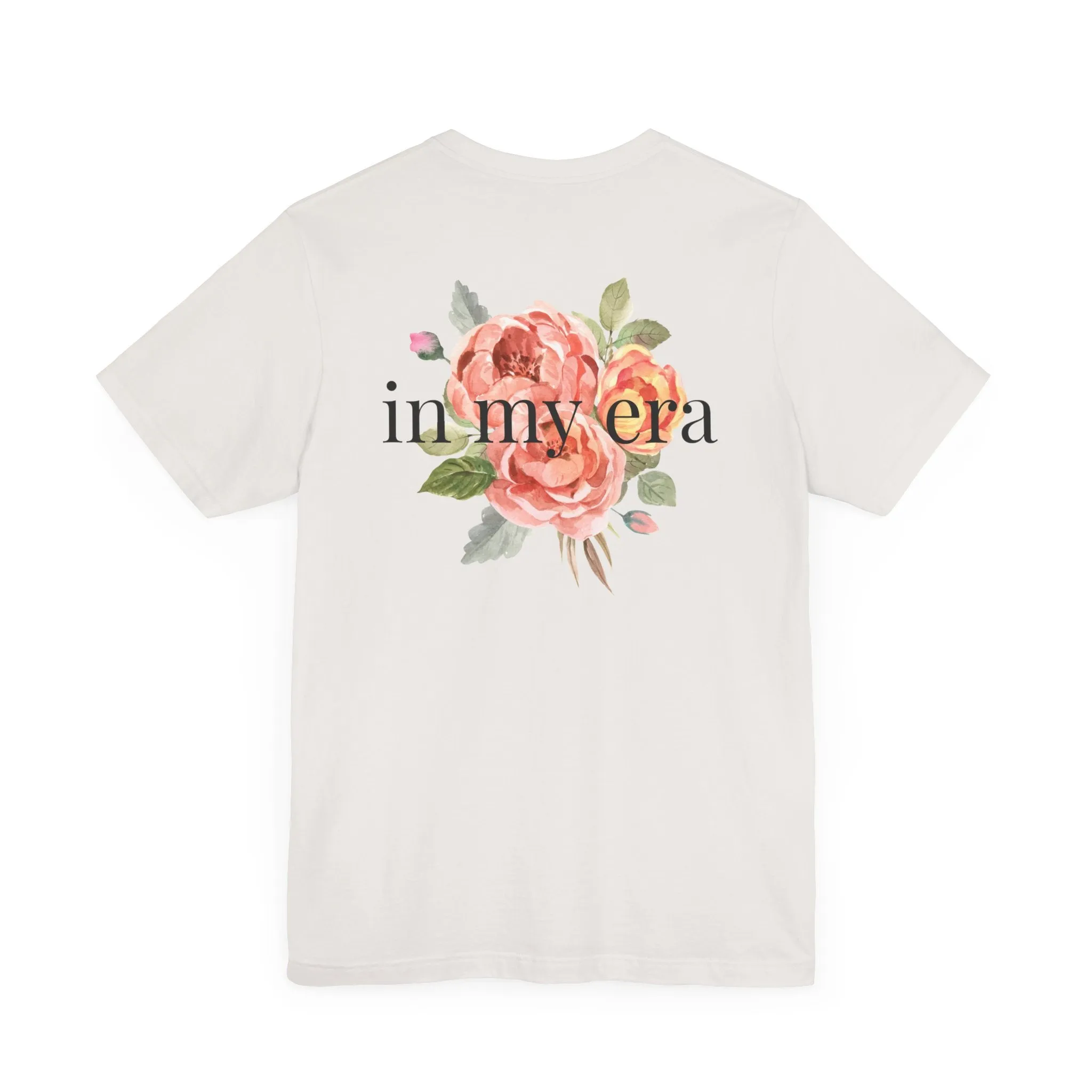 In My Era Orange Floral Tee