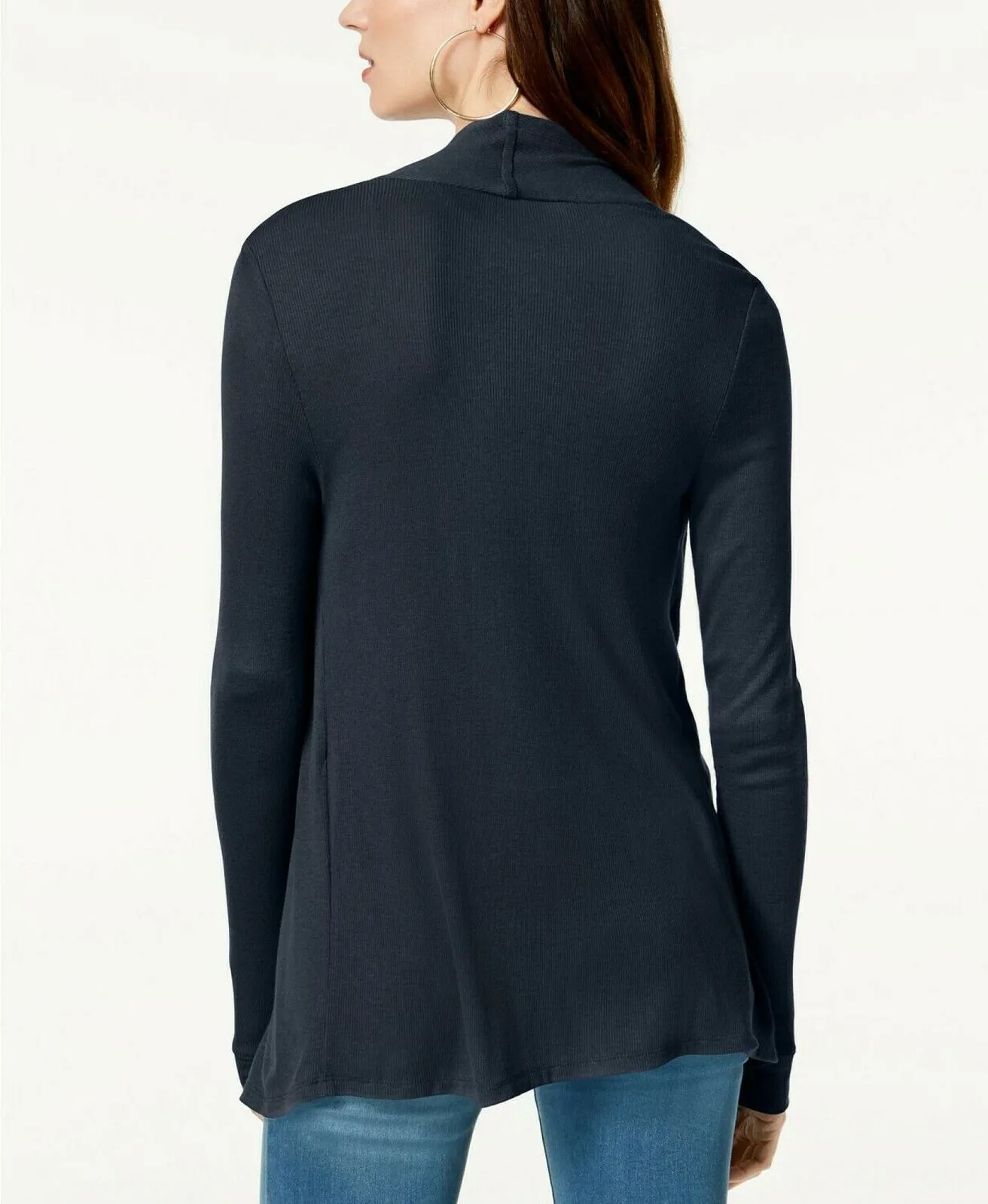 INC International Concepts Women's Draped Open Front Cardigan